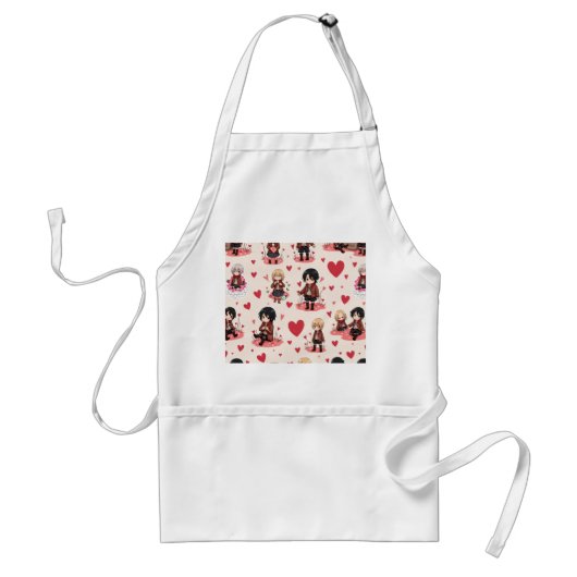 TABLIER APRON DE LA JOURNÉE DE VALENTINE (Devant)