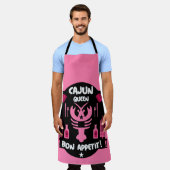 Tablier Apron de la reine Cajun de Louisiane (Porté)