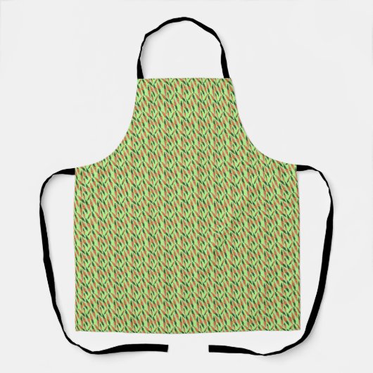 Tablier Apron de Pâques - Carottes sur Apron Arrière - pla (Recto)