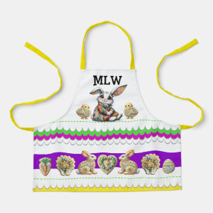 Tablier Apron de Pâques de l'enfant adorable
