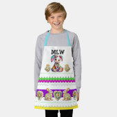 Tablier Apron de Pâques de l'enfant adorable (Porté)