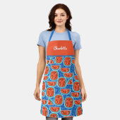 Tablier Apron de pastèque aux fruits d'été (Porté)