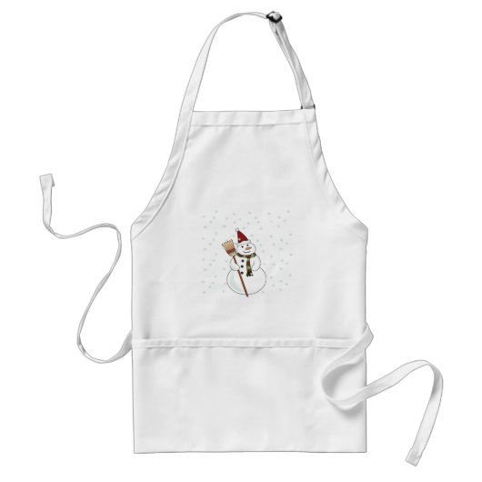 Tablier Apron de Snowman de Noël (Devant)