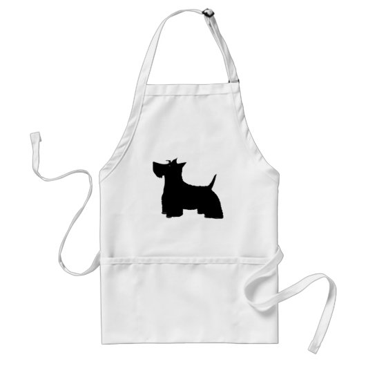 Tablier Apron de Terrier écossais (Devant)