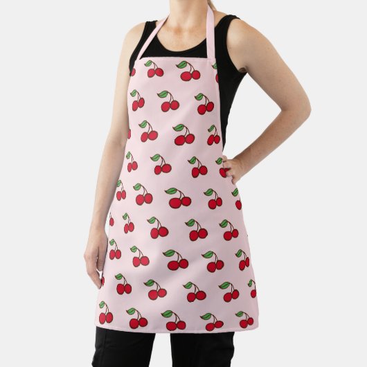 Tablier Apron des cerises rétro (Insitu)