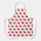 Tablier Apron des cerises rétro (Recto)