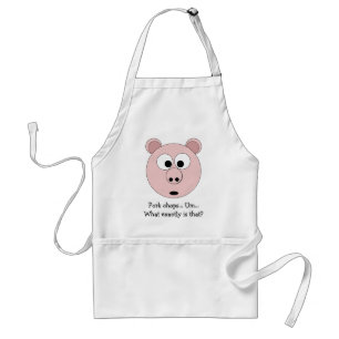 Tablier Apron des côtelettes de porc