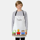 Tablier Apron des enfants d'animaux personnalisés (Porté)