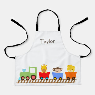 Tablier Apron des enfants d'animaux personnalisés