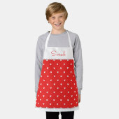 Tablier Apron des filles personnalisées (Porté)