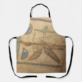 Tablier Apron des hiéroglyphes égyptiens antiques (Recto)