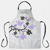 Tablier Apron des Lovebirds violets (Recto)