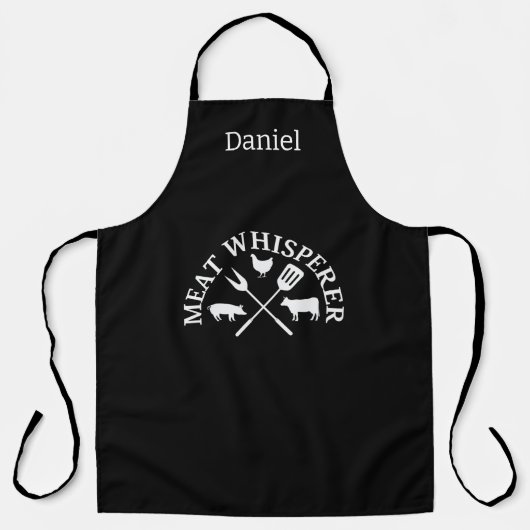 Tablier Apron des Mens Whisperer de viande (Recto)
