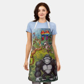 Tablier Apron des singes (Porté)