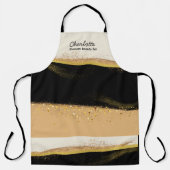 Tablier Apron d'expert en esthétique de la poussière d'or (Recto)