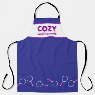 Tablier Apron d'investigation sur le mystère cosy