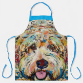 Tablier Apron - Doodle Chien Design (Recto)