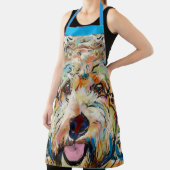 Tablier Apron - Doodle Chien Design (Insitu)