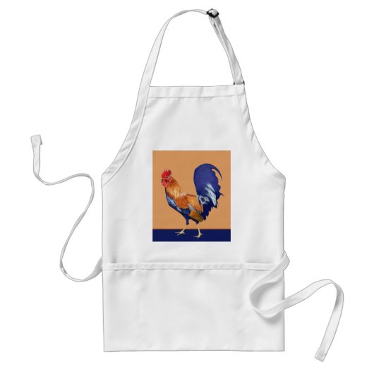 Tablier Apron d'orange coq (Devant)