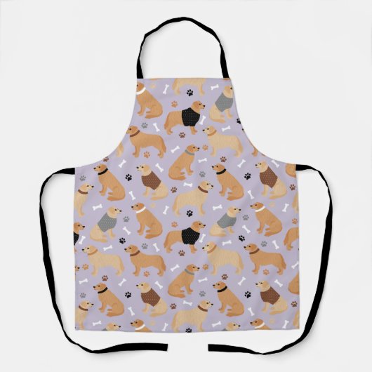 Tablier Apron d'os et de pattes d'or (Recto)