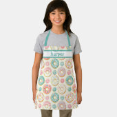 Tablier Apron Doughnut pour enfant personnalisé (Insitu)