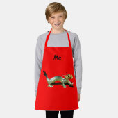 Tablier Apron - Dragon chinois (Porté)