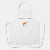 Tablier Apron (Drapeau de Chypre) (Recto)
