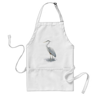 Tablier Apron du Grand Héron bleu