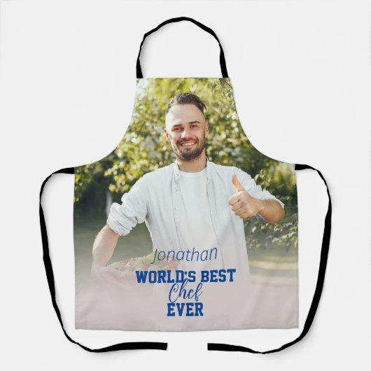 Tablier Apron du meilleur chef du monde (Recto)