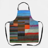 Tablier APRON - "Fire in the Evening" - Paul Klee (Recto)