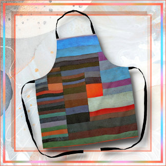 Tablier APRON - "Fire in the Evening" - Paul Klee