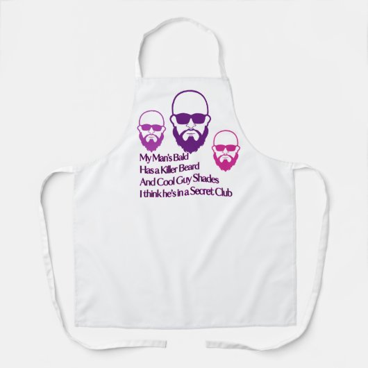 Tablier Apron for Wives of Bald Men (Recto)