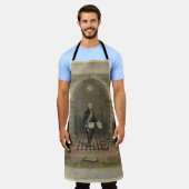 Tablier Apron - George Washington comme Freemason (Porté)