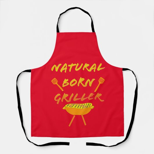 Tablier Apron Griller Naturel (Recto)