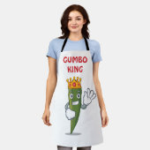 Tablier Apron "Gumbo King" (Porté)
