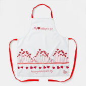 Tablier Apron Heureuse Sainte-Valentin Las Vegas (Recto)