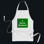 Tablier Apron I Love Green<br><div class="desc">Apron I Love Green</div>