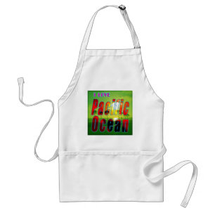 Tablier Apron "I LOVE Pacific Ocean"