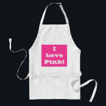 Tablier Apron I Love Pink<br><div class="desc">Apron I Love Pink</div>