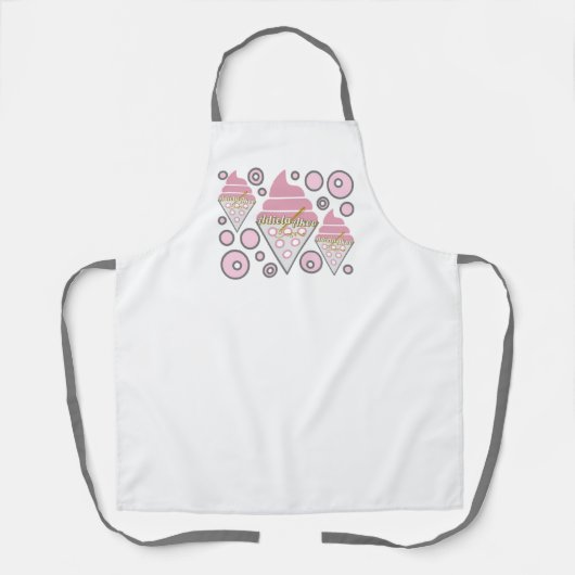 Tablier Apron - Irrésistible glace Creative Licorice (Recto)