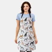 Tablier Apron italien des os et des pattes de chien de Gre (Porté)