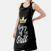 Tablier Apron King of the Grill Chef, Hilarious BBQ Cook (Insitu)