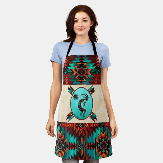 Tablier Apron Kokopelli Sud-Ouest (Porté)