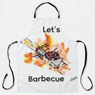 Tablier Apron : Le rêve du barbecue