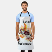 Tablier Apron : Le rêve du barbecue (Porté)