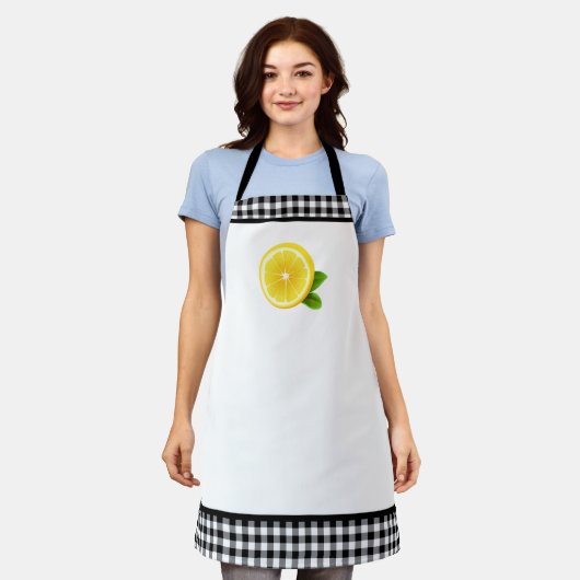 Tablier Apron-Lemon (Porté)