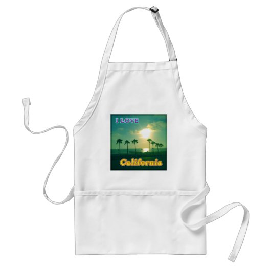 Tablier Apron "Lovely California 1" (Devant)