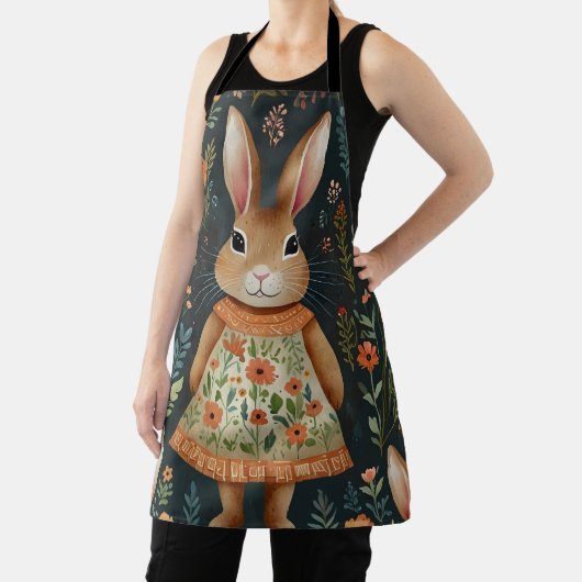 Tablier Apron magique Bunny Springtime (Insitu)