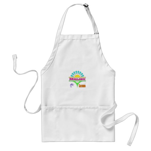 Tablier Apron "Malibu coloré 1" (Devant)
