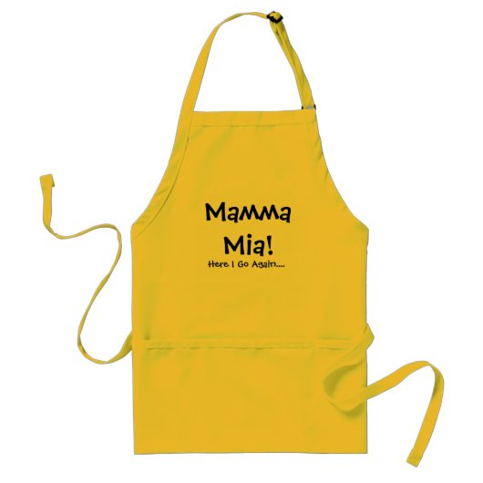 Tablier Apron - Mamma Mia ! (Devant)